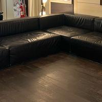 DIVANO MODULARE VERA PELLE