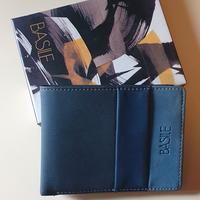 Portafoglio Antonio Basile blu e avio