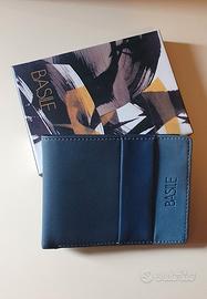 Portafoglio Antonio Basile blu e avio