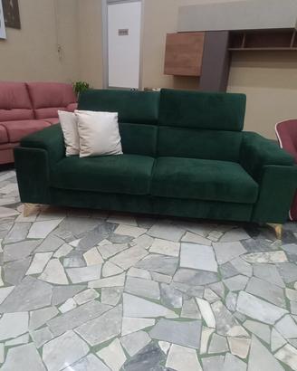 Divano 3 posti con letto estraibile