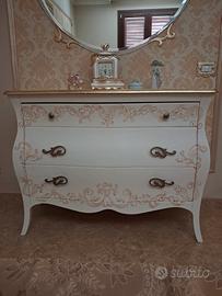 Trittico matrimoniale e Armadio  EURODESIGN