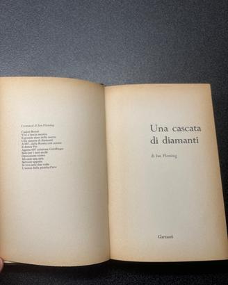 Libri - Ian Fleming - Una cascata di diamanti