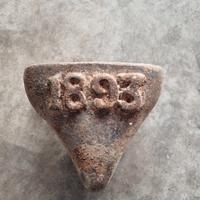 ferma portone d'epoca vintage 1893