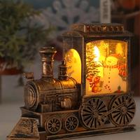 Luci natalizie a forma di treno 3d