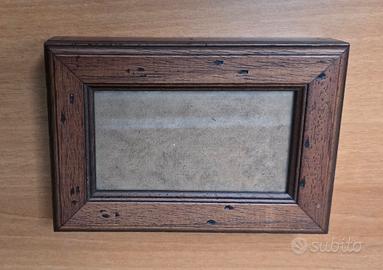 Porta mazzo di carte in legno. Artigianale 