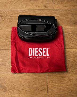 Borsa diesel nera a tracolla eccelente