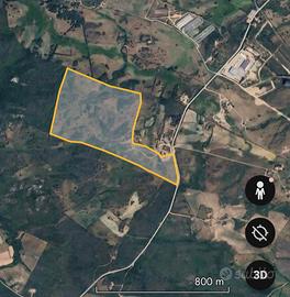 Vendita terreno a 2,5 km dal mare