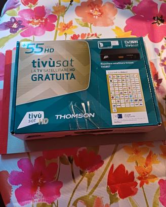 Ricevitore satellitare Thomson. Nuovo 