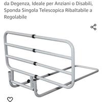 sponda letto anziani