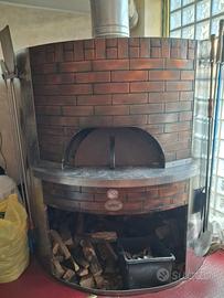 Forno pizza a legna ambrogi 180 diametro