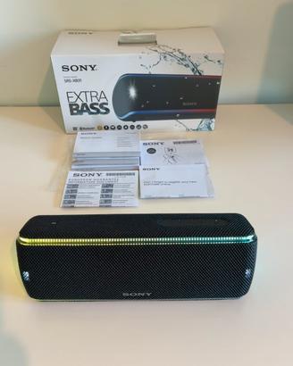 Sony srs xb31 cassa bluetooth portatile nera