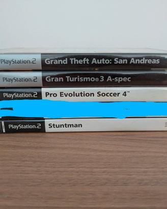 Lotto giochi ps2 completi 