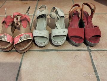 tre paia di scarpe Nero Giardini e Frau n 37