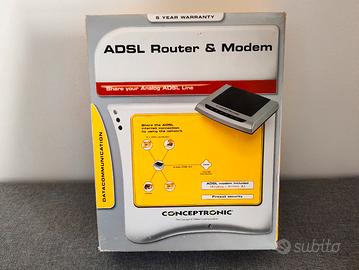 Router modem Conceptronic CADSLR4 ADSL