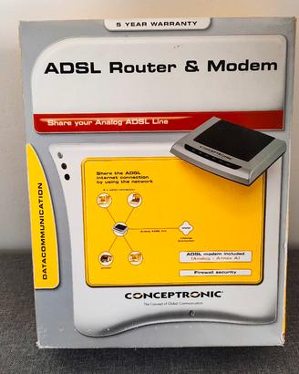 Router modem Conceptronic CADSLR4 ADSL