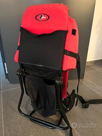 Zaino porta bambino montagna