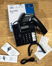 Telefono fisso Alcatel T56 nero con display. Nuovo