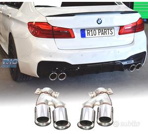 TERMINALI SCARICO BMW G30 G31 17-20 LOOK M5 ARGENT