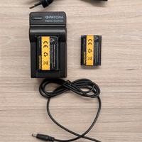PATONA 3in1 Travel Charger + 2 Batterie NP-BX1