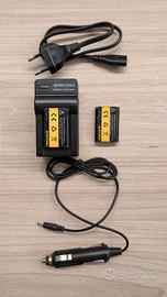 PATONA 3in1 Travel Charger + 2 Batterie NP-BX1