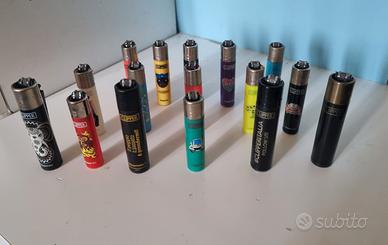 accendini mini clipper e grandi