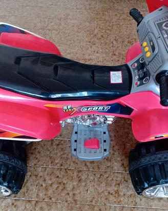 Quad a batteria