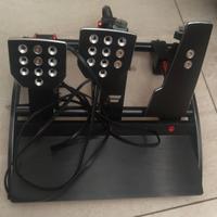 Pedaliera FANATEC ClubSport v3 + Dumper kit