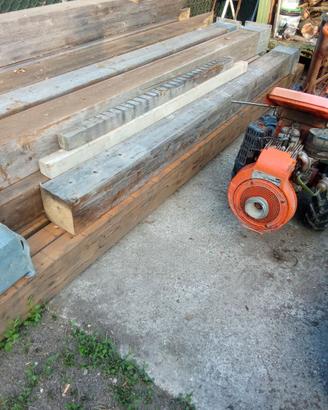 Tettoia in legno