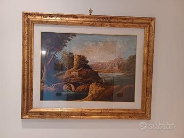 quadro dipinto olio su tela 50 per 70- G. Grignani