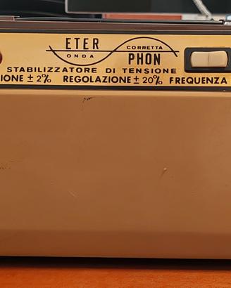 Stabilizzatore di tensione Vintage anni 50.