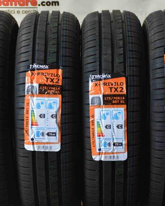 2 Pneumatici 175/70 R14 Tracmax X Privilo Tx2 Xl
