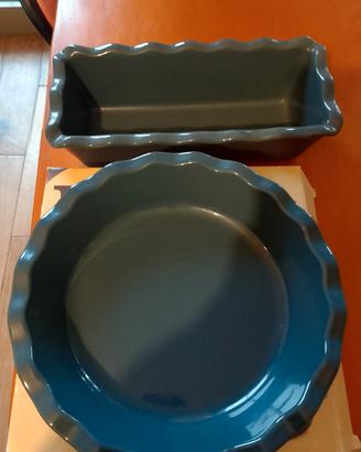 2 tortiere in ceramica Emile henry 