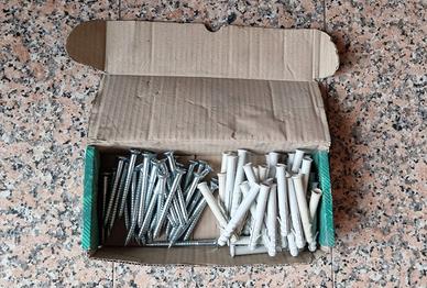 Tasselli in nylon con vite 10x80 G&B Fissaggi