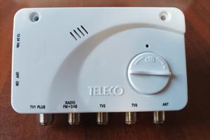 Amplificatore Teleco 12/24/230V Camper Barca