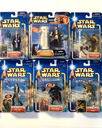 Set 8 Action Figure Star Wars - Hasbro Japan @2002