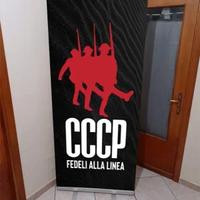 CCCP fedeli alla linea espositore roll- up