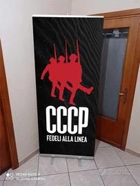 CCCP fedeli alla linea espositore roll- up