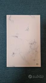 Lavagnetta Bianca In Vetro marmorizzato Nobo