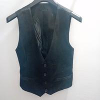 Gilet nero elegante da uomo taglia M