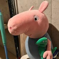 George peluche peppa pig