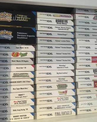 Giochi nintendo WI -I DS - 3DS - gameboy ecc