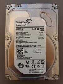 Hdd Seagate Barracuda 2TB Sata 3