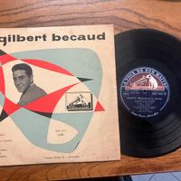 Gilbert becaud 1953 primo album 33 giri