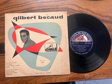 Gilbert becaud 1953 primo album 33 giri
