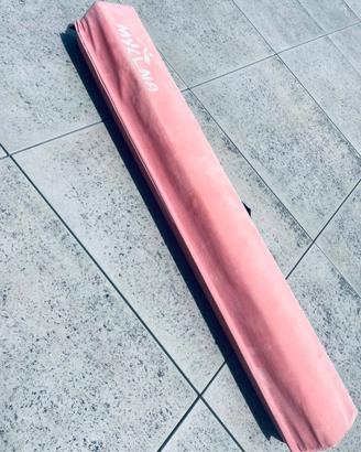 Trave da ginnastica pieghevole con custodia