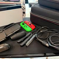 Switch OLED Bianca + Ring Fit + Accessori