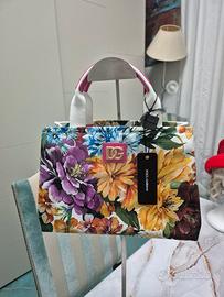 Borsa tela e pelle DG( Dolce e Gabbana)