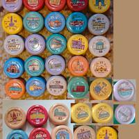 Lotto 37 tappi succo Yoga Tutte mie le città