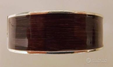 Braccialetto Sal Y Limon marrone e argento