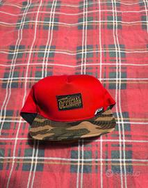 cappello con Visiera Official colore rosso 